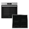 Bauknecht BAKO 740 IND IN - Inbouw Oven Set - Inductiekookplaat 4 zones A+ - Inox/zwart