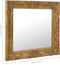 vidaXL - Wandspiegel - barok - stijl - 50x50 - cm - goudkleurig