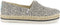 Toms Alpargate Platform Rope - Dames espadrille - Vegan canvas - Wit zwart - Maat 38