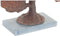 Decoratieve figuren DKD Home Decor Koraal Hars Marmer (43 x 8 x 39 cm)