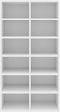 vidaXL - Schoenenrek - 54x34x100,5 - cm - bewerkt - hout - bruin - eikenkleur