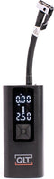 QLT Snoerloze Luchtcompressor Pro - Draadloze compressor en powerbank - 10,3 Bar met LED verlichting - Zwart