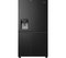 Hisense RS818N4TFE - Amerikaanse koelkast - 632 l NoFrost water- en ijsdispenser - Zwart RVS