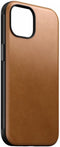 Nomad - Modern Leather Case - Schokbestendig met MagSafe - Bruin