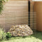vidaXL - Tuincomposter - 100x100x100 - cm - van - Gegalvaniseerd - Staal - - - Vierkant