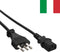 Nedis CEGP11300BK20 - Stroomkabel - Italiaanse connector 200cm - Zwart