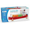 New Classic Toys - Containerboot met 4 Containers - Haven Lijn - 60 x 19 x 27,5 cm