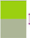 vidaXL - Rolgordijn - verduisterend - 95x175cm - stofbreedte - 90,7 - cm - polyester