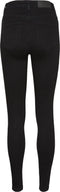 NOISY MAY NMCALLIE - High Waist Skinny Jeans - Maat 31 - Zwart