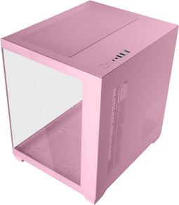 Mars Gaming MC-VIEW2P - Mini Tower PC - Micro-ATX Mini-ITX - Roze