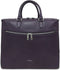 Gigi Fratelli Dames Leren Laptop Trolley 15.6 inch Romance Business ROM8015 Dark Violet