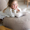 Wigiwama Teddy Ottoman / Poef - Ø65x20cm - Biscuit