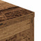vidaXL - Salontafel - 55x55x30 - cm - bewerkt - hout - oud - houtkleurig