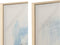 J-Line Schilderij Abstract Canvas/Verf Blauw/Wit Assortiment Van Twee