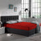 Dreamhouse Jersey Stretch Hoeslaken - 100% Katoen - 160/180x200 - Rood
