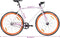 vidaXL - Fiets - met - vaste - versnelling - 700 - c - 51 - cm - wit - en - oranje