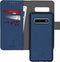 iMoshion Hoesje Geschikt voor Samsung Galaxy S10 Hoesje Met Pasjeshouder - iMoshion Uitneembare 2-in-1 Luxe Bookcase - Donkerblauw