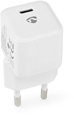 Nedis WCMPD30W100WT - USB-C Wandlader - 30W Power Delivery - Wit