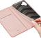 Dux Ducis Hoesje Met Pasjeshouder Geschikt voor Samsung Galaxy A04 - Dux Ducis Slim Softcase Bookcase - Rosé Goud