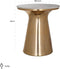 Richmond Interiors Bijzettafel Jackson 52,5Ø (Gold)
