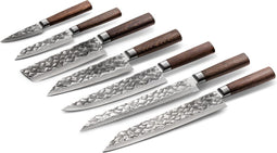 BARE Cookware Messenset, 7-delig, Duits staal & Levenslange Garantie | Complete set, hoogwaardig en duurzaam