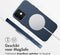 Accezz iPhone 12 Pro / 12 - Back Cover - MagSafe Leather - Nightfall Blue