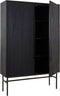 Light & Living - Kast ABAGE - 120x40x180cm - Zwart
