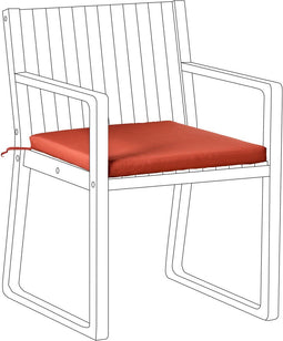 Tuinzitkussen SASSARI PREMIUM 46 x 46 cm Rood