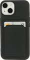 Apple iPhone 15 - Back Cover - Schokabsorberend TPU met Kaarthouder - Zwart
