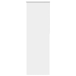 vidaXL - Rolgordijn - verduisterend - 70x210cm - stofbreedte - 65,7 - cm - wit