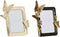 Fotolijsten DKD Home Decor 18 x 3 x 22,6 cm Kristal Zwart Beige Gouden Hars Shabby Chic (2 Stuks)