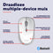 Trust Yvi+ - Draadloze muis - Multi-device connectiviteit - Zwart