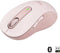 Logitech Signature M650 L - Draadloze Muis - SilentTouch - Roze