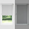 vidaXL - Rolgordijn - verduisterend - 110x175 - cm - stofbreedte - 105,7 - cm - zwart