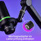 HyperX DuoCast - USB-microfoon - Tap-to-Mute RGB-lichtring - Zwart