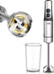 LEBENLANG 1200W - Handblender - RVS - Traploze snelheidsregeling en turbo