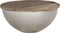 vidaXL - Salontafelset - komvormig - Ø60 - cm - massief - mangohout