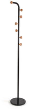 Versa Cheka - Staande kapstok - Zwart metaal