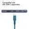 imoshion Kabel - USB C naar USB C Kabel - 2 meter - Snellader 60W - USB-C Oplader Kabel - Geschikt voor o.a. Apple iPhone 15/16 en Samsung - Donkerblauw