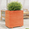 vidaXL - Plantenbak - 70x40x72,5 - cm - massief - grenenhout - wasbruin