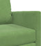 vidaXL - Vloersofa - Bed - 2-in-1 - Lichtgroen - 74x77x81 - cm - Velours