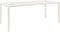 Zuiver Vondel Tuintafel 214x97 cm Aluminium Groen Clay Wit