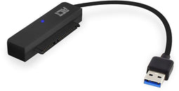ACT AC1510 - USB 3.2 Gen1 naar SATA Adapterkabel - 2,5 inch HDD/SSD - Zwart