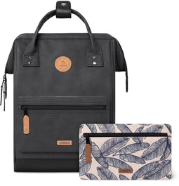 CABAIA Rugzak Adventurer Medium 18L - Computercompartiment 13 inch - Diefstalbeveiliging - Zwart