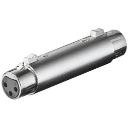 Wentronic XLR 009 - XLR (v) koppelstuk - 3-pins female/female verbinding