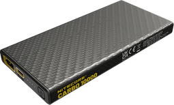 Nitecore Carbo 10000 - Powerbank - 10.000 mAh - Carbon Fiber - Zwart