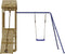 vidaXL - Speelhuis - geïmpregneerd - grenenhout