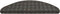 vidaXL - Trapmatten - 15 - st - 56x17x3 - cm - antracietkleurig