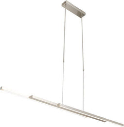 Steinhauer Zelena LED - Hanglamp - Dimbaar - Staal