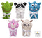 Vitality Pur - Baby Badcape - 100% Katoen - Roze